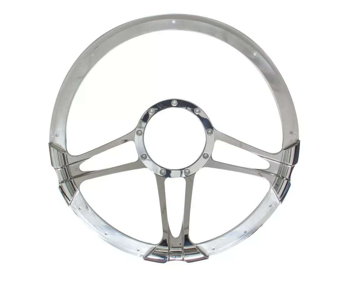 14in Monaco Steering Wheel Half Wrap