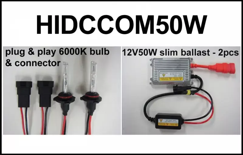 2011-2020 CAN AM COMMANDER 50W HID CONVERSION KIT