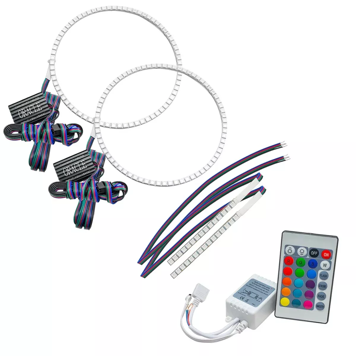 21-Ford Bronco LED Headlight Halo Kit