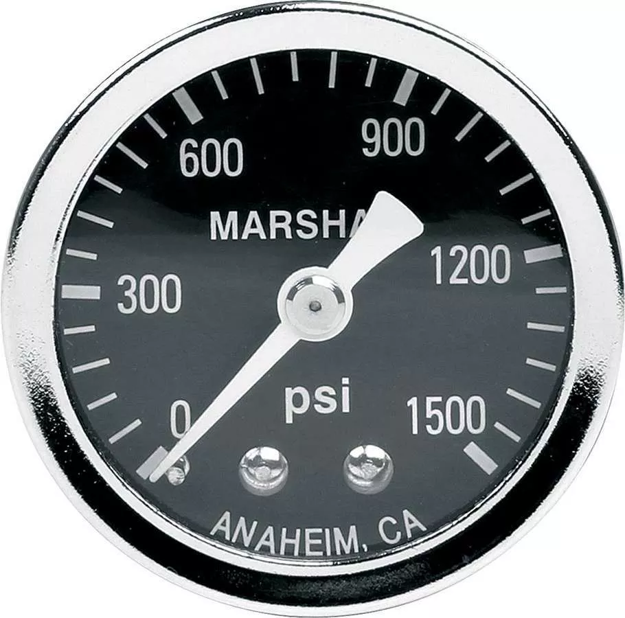 Allstar Performance - 1.5in Gauge 0-1500PSI Dry Type