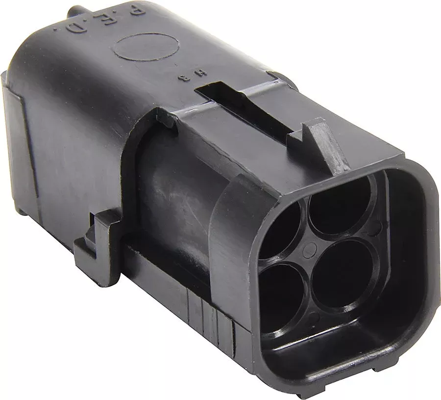Allstar Performance - 4 Pin Weather Pack Square Shroud Housing