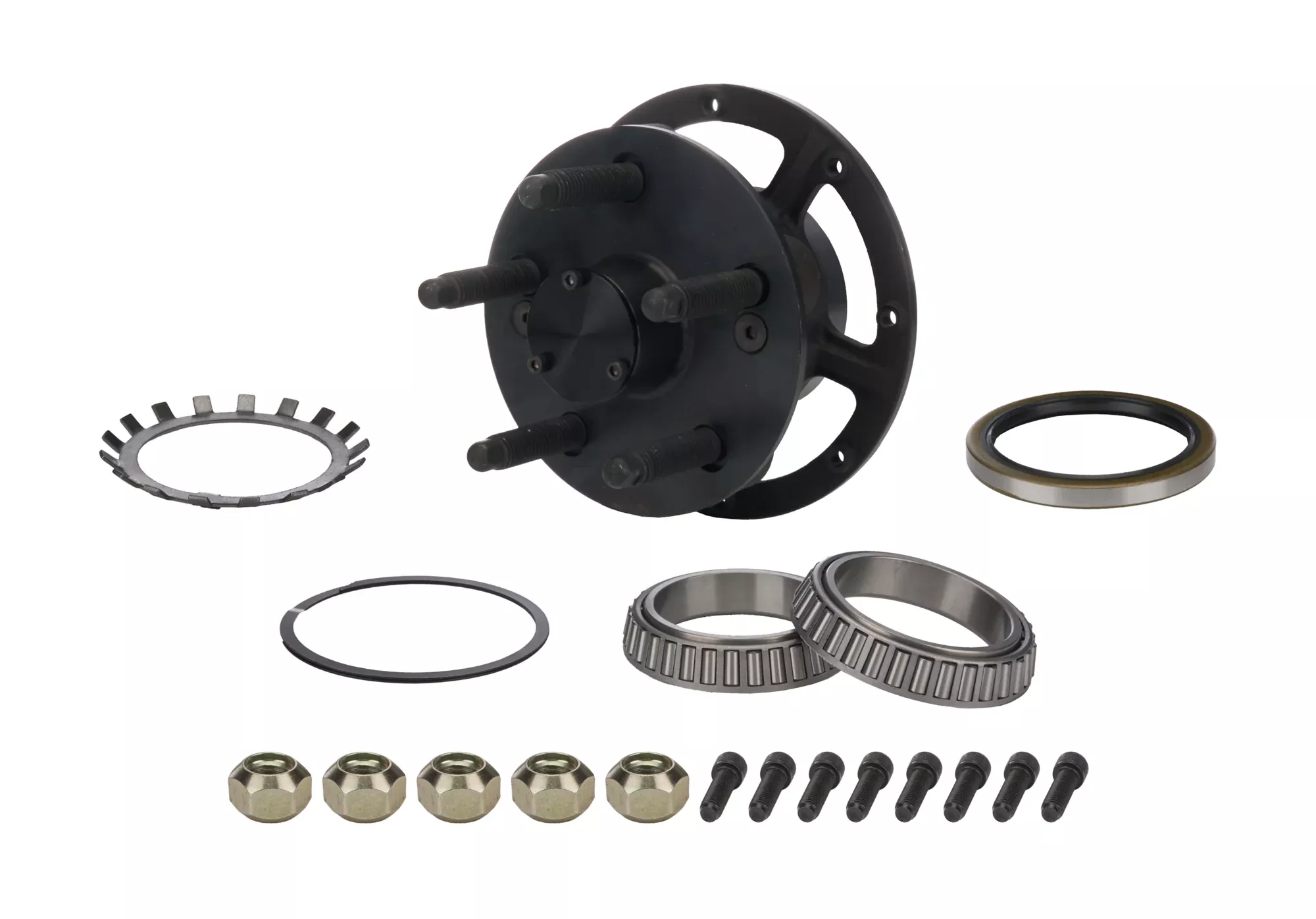 Allstar Performance - 5x4.75 Rear Hub Kit Steel 2.5
