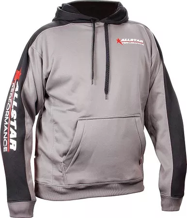 Allstar Performance - Allstar Hooded Sweatshirt Med Silver/Bl