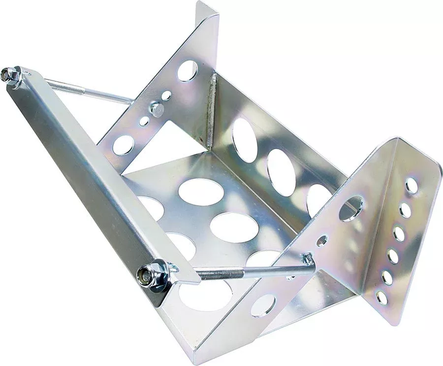 Allstar Performance - Battery Box Bolt-On Clear Zinc