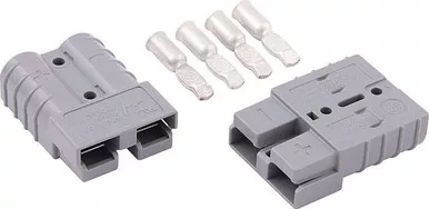 Allstar Performance - Battery Quick Disconnect 50 Amp Gray 1pr