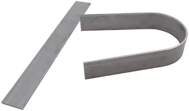 Allstar Performance - Driveshaft Loop 3/16in Flat Steel Unwelded 2pcs