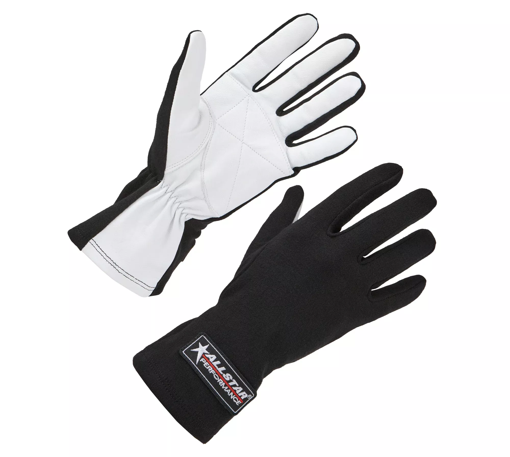Allstar Performance - Driving Gloves Non-SFI S/L Black Large