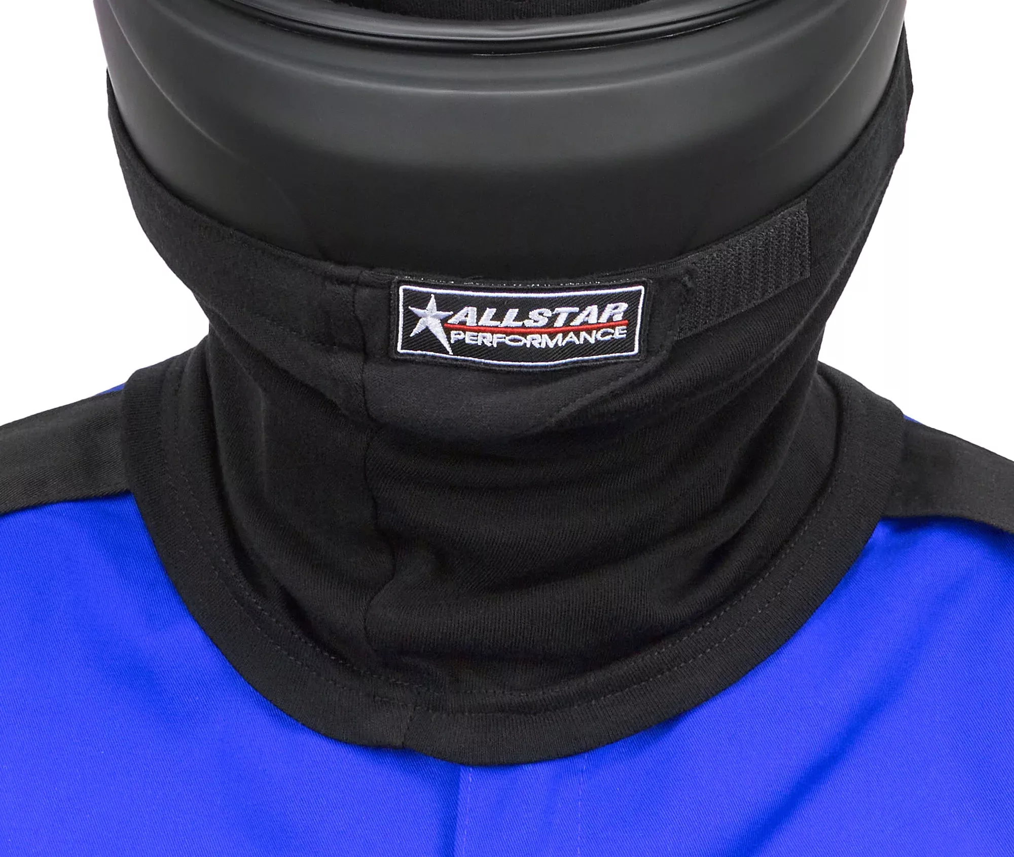 Allstar Performance - Helmet Skirt Non-SFI Single Layer Black
