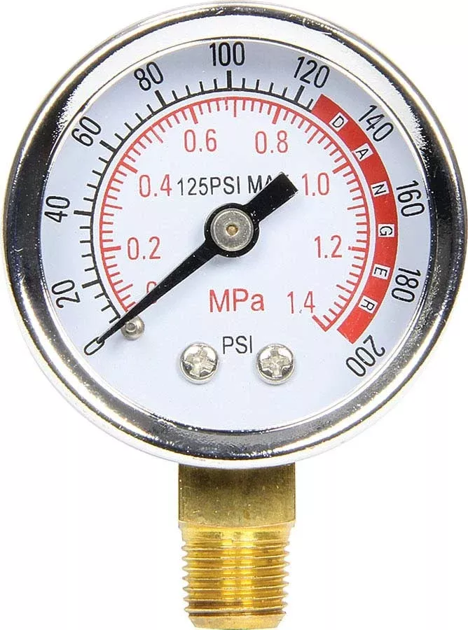 Allstar Performance - Pressure Gauge for Air Tank