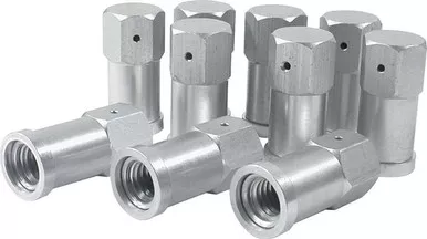 Allstar Performance - QC Cover Nuts Alum 50pk
