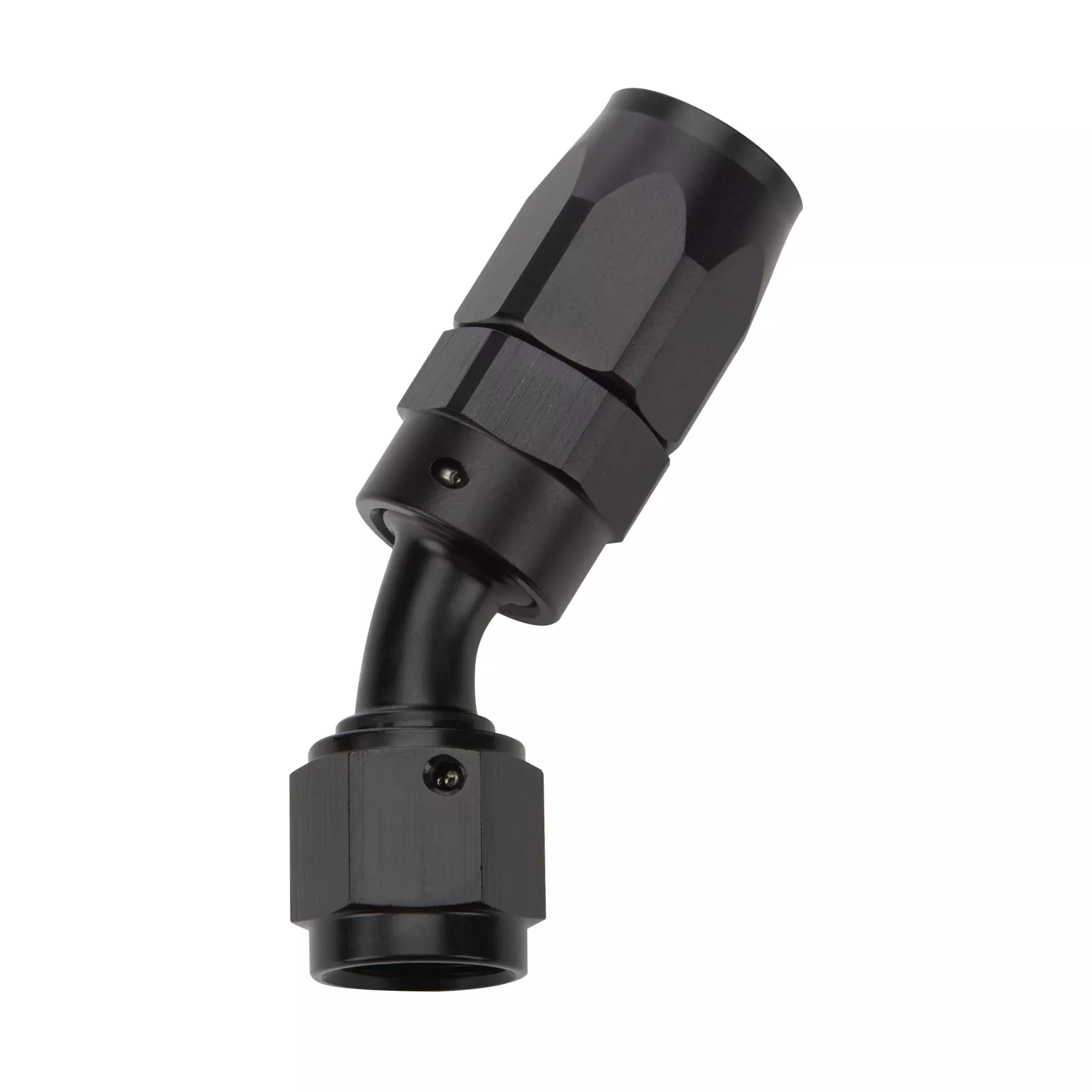 Allstar Performance - Reusable Hose End Black 30 Deg Elbow -8