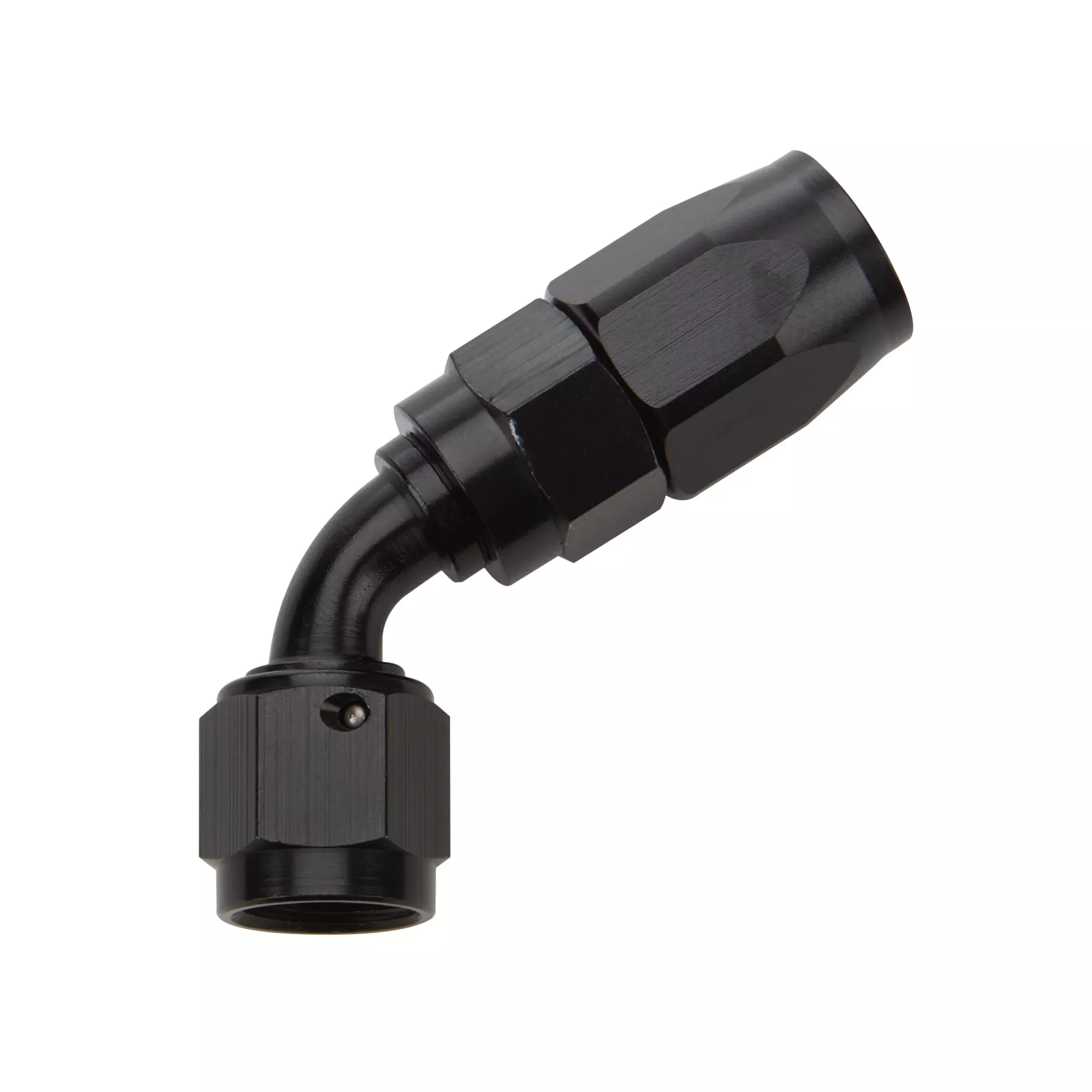 Allstar Performance - Reusable Hose End Black 60 Deg Elbow -8