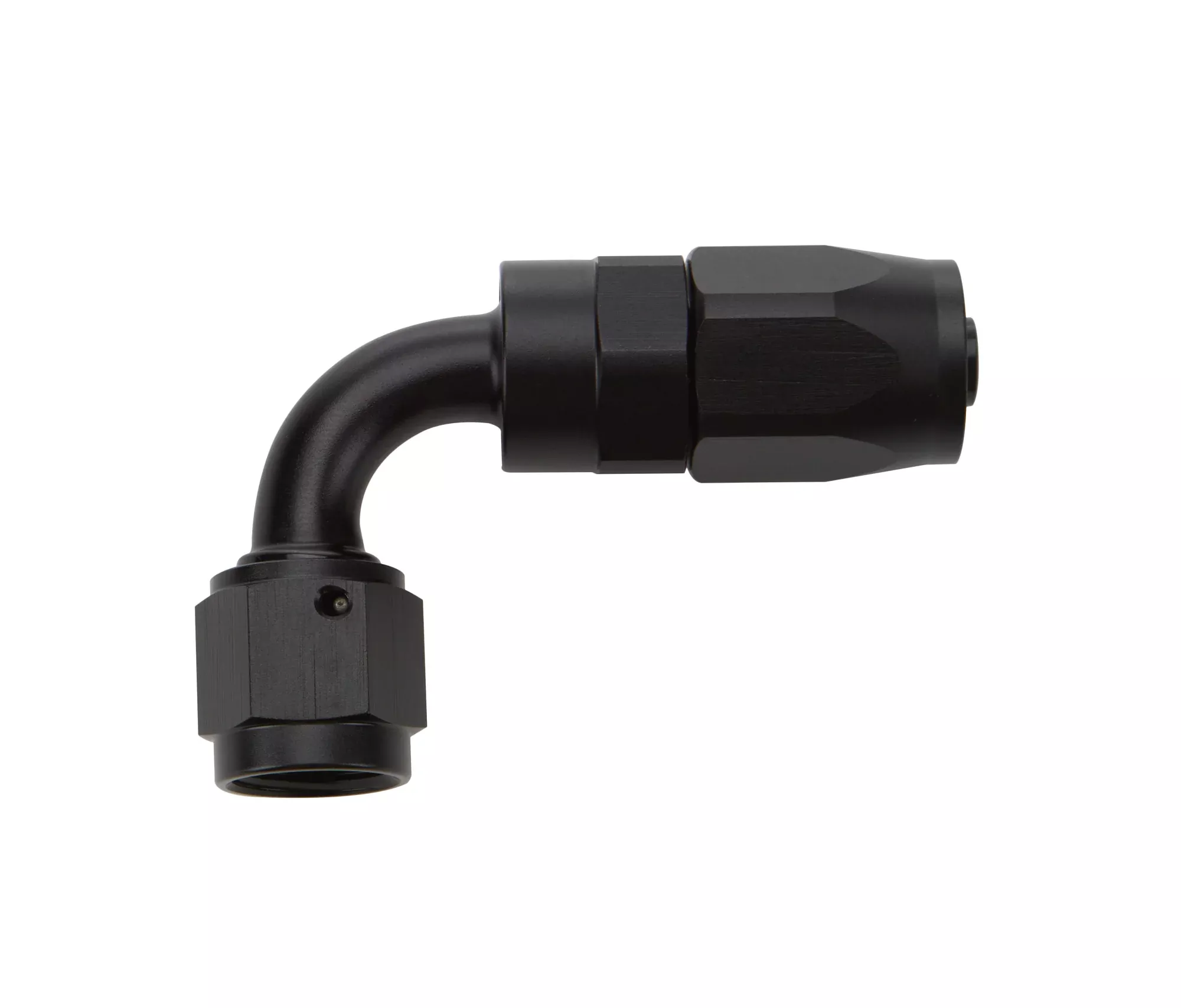 Allstar Performance - Reusable Hose End Black 90 Deg Elbow -6