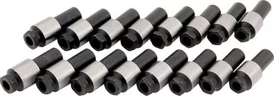 Allstar Performance - Rocker Arm Nut Kit SBC 3/8 16pcs