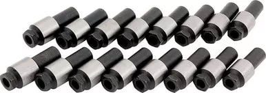 Allstar Performance - Rocker Arm Nut Kit SBC 7/16 16pcs