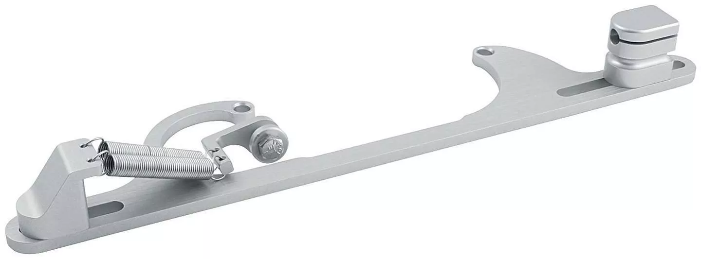 Allstar Performance - Throttle Bracket Mopar Clear 4150/Edelbrock