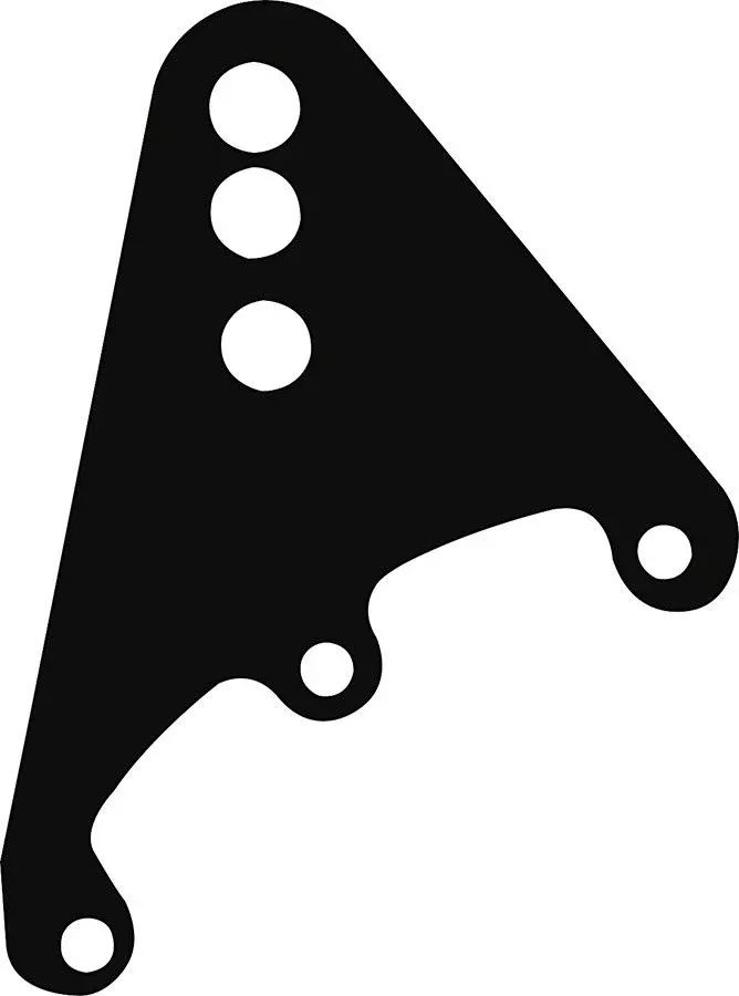 Allstar Performance - Upper Link Brackets 1pr Steel 3 Hole