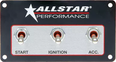 Allstar Performance - Weatherproof Switch Panel Three Switches