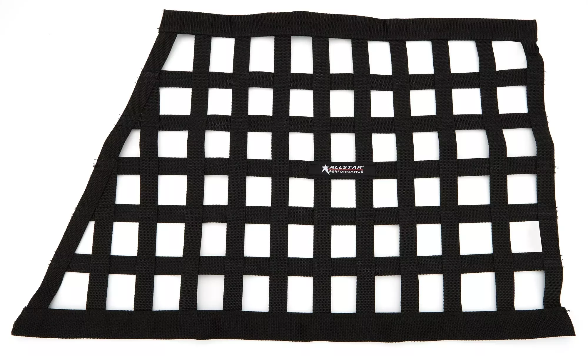 Allstar Performance - Window Net Ribbon Style Angled Black Non-SFI