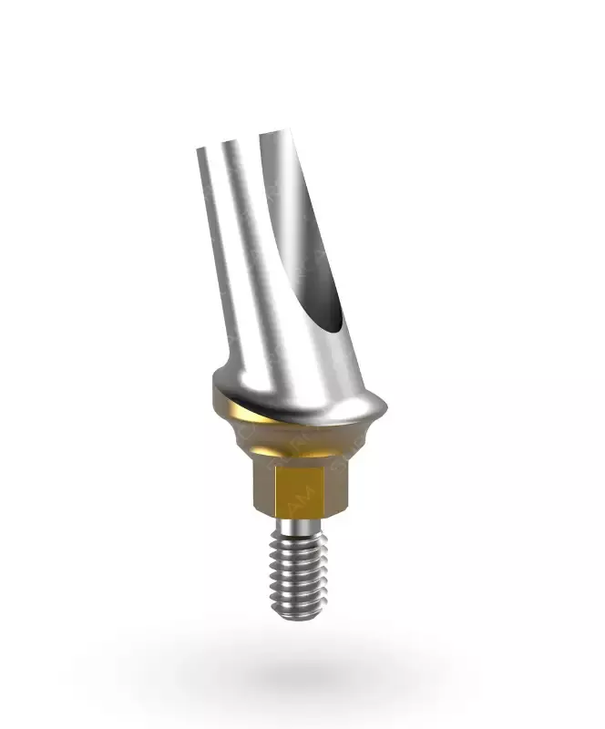 Angular Aesthetic Concave Abutment – Prime Coating