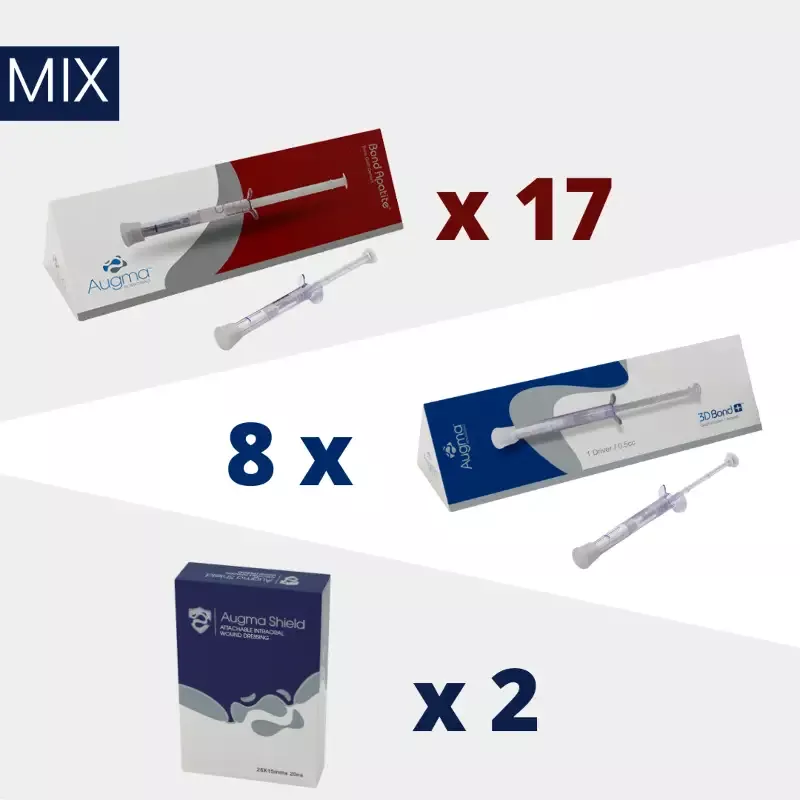Augma Mix Pack, 17 Bond Apatite™, 8 3D Bond+™ and 2 Augma Shield™