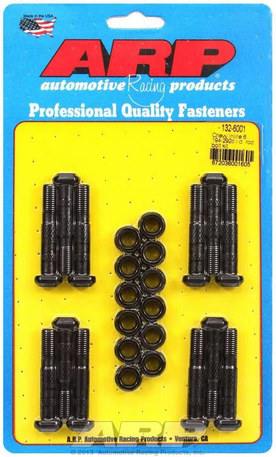 Auto Racing Products - Chevy Rod Bolt Kit - Inline 6