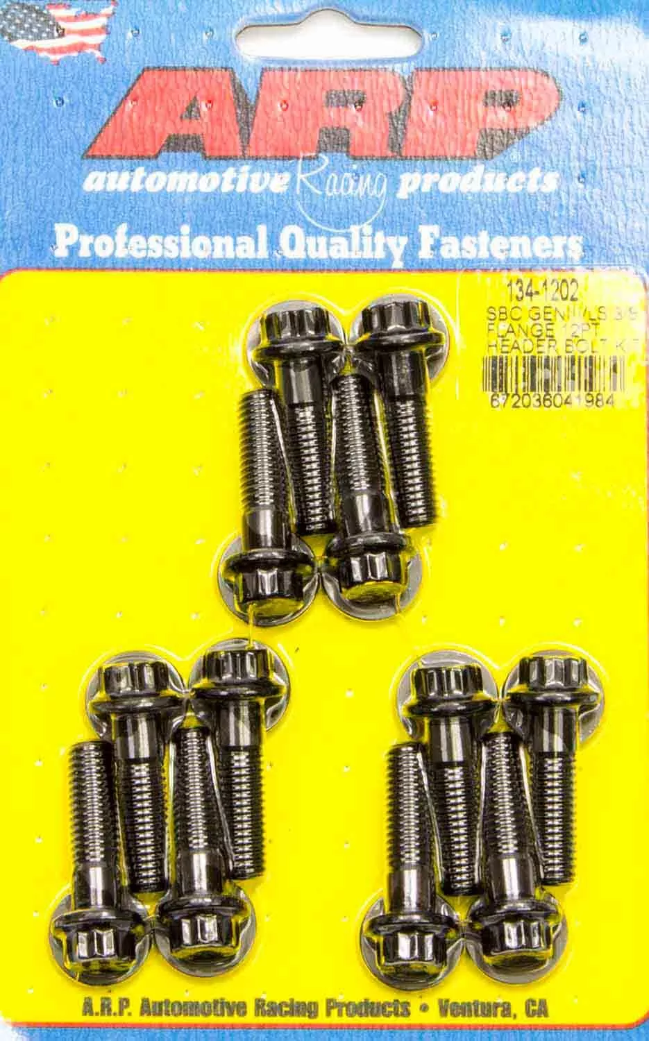 Auto Racing Products - Header Bolt Kit - 12pt. GM LS
