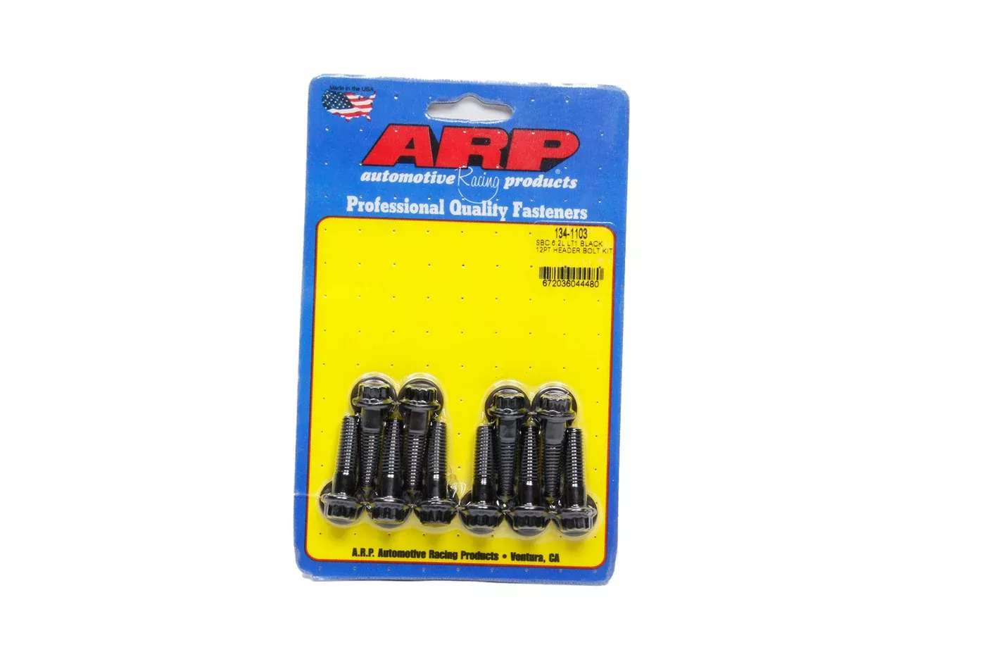 Auto Racing Products - Header Bolt Kit - GM LT1 6.2L 12pt