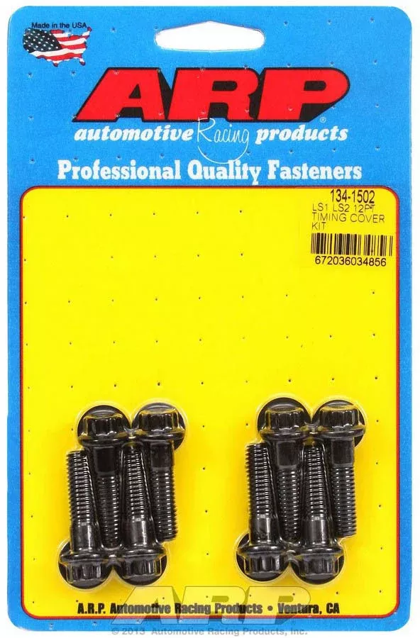 Auto Racing Products - Timing Cover Bolt Kit - 12pt. LS1/LS2