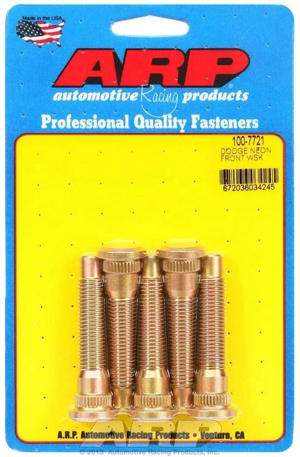 Auto Racing Products - Wheel Stud Kit - Dodge Neon Front