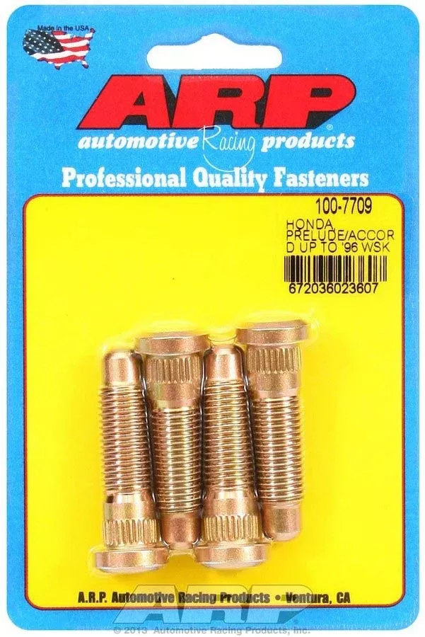 Auto Racing Products - Wheel Stud Kit - M12x1.5 1.850/.485 Knurl