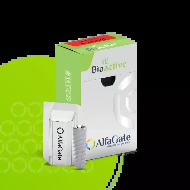 Bioactive DENTAL IMPLANT – Hydrophilic Surface. (SCI)