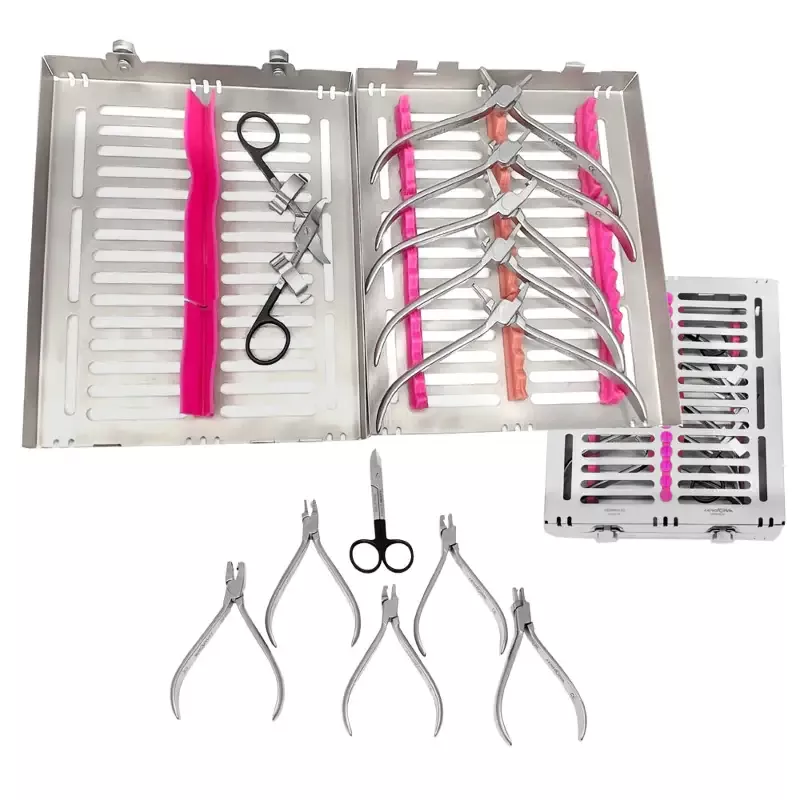 Clear Aligner Adjustment Kit, Ortho Clear Aligner Pliers Set