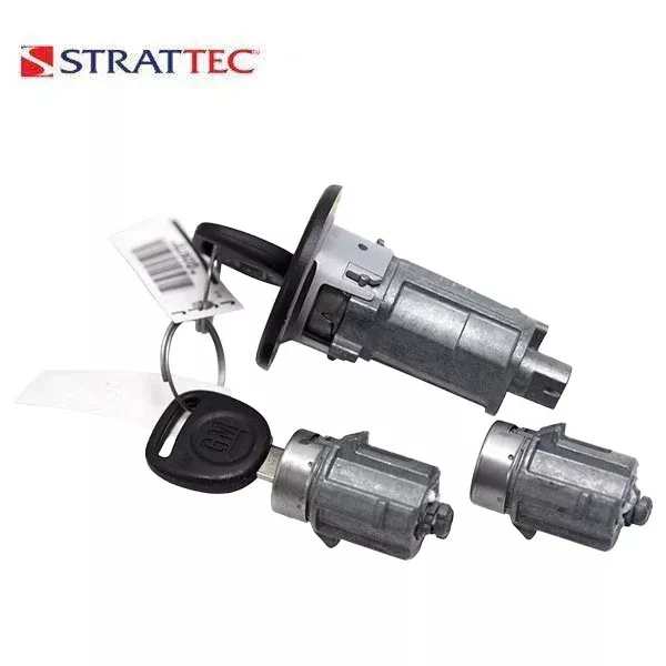 *Discontinued* 2005-2013 GM Circle Plus / Ignition and Door Lock Set / Coded / 7024637 (Strattec)