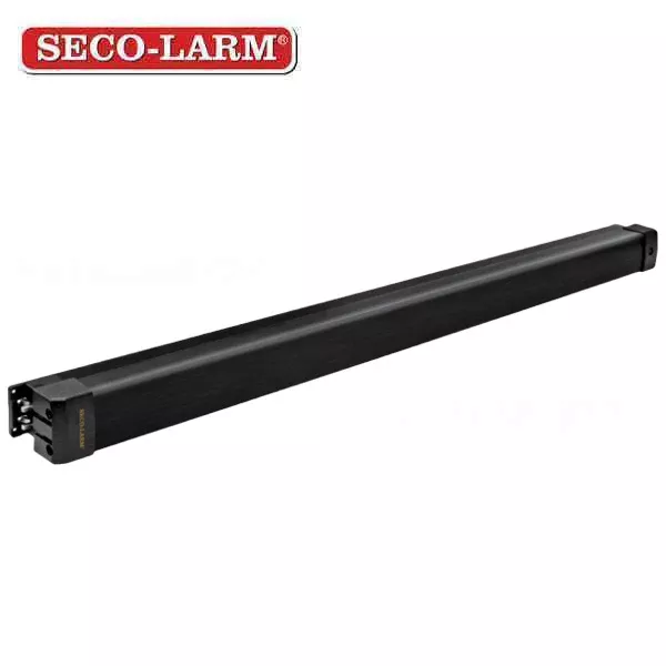 *Discontinued* Seco-Larm - 961B - Electro Mechanical Push Bar - Double-Locking Spindle - Aluminum Alloy - Reversible - Non-Handed - Black