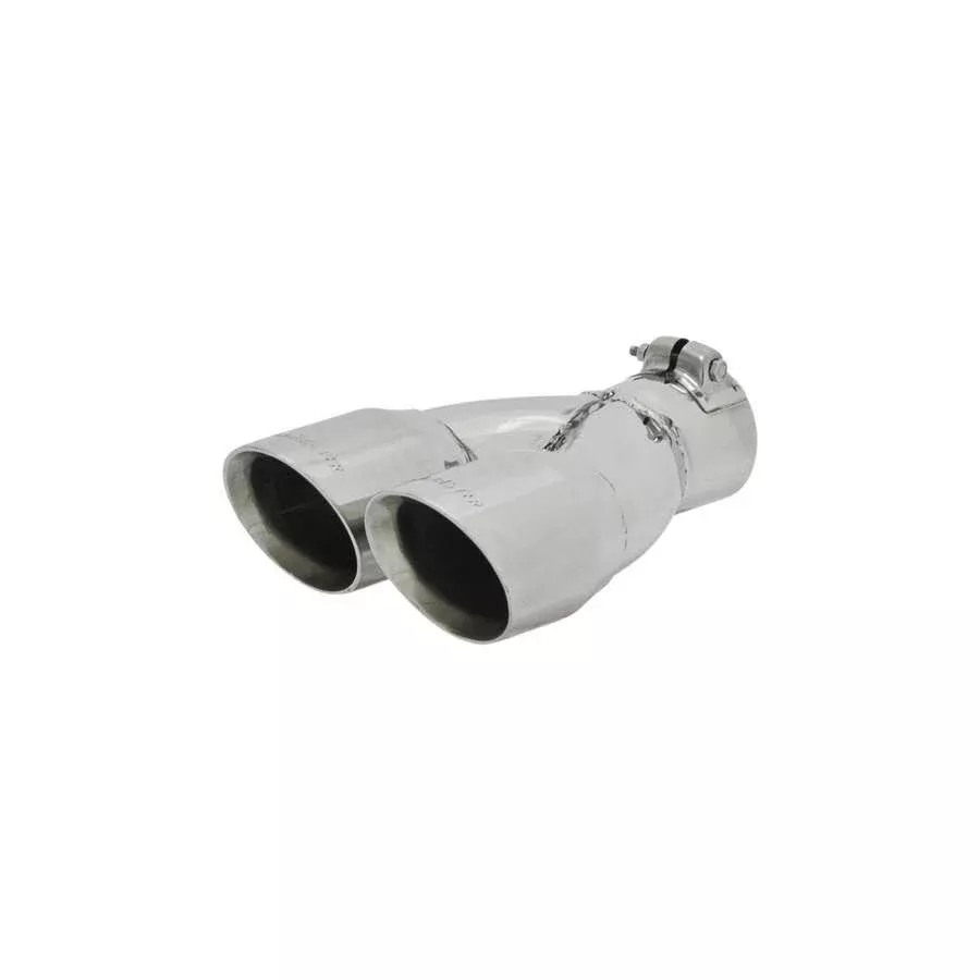 Exhaust Tip Logo EmbossedPolished