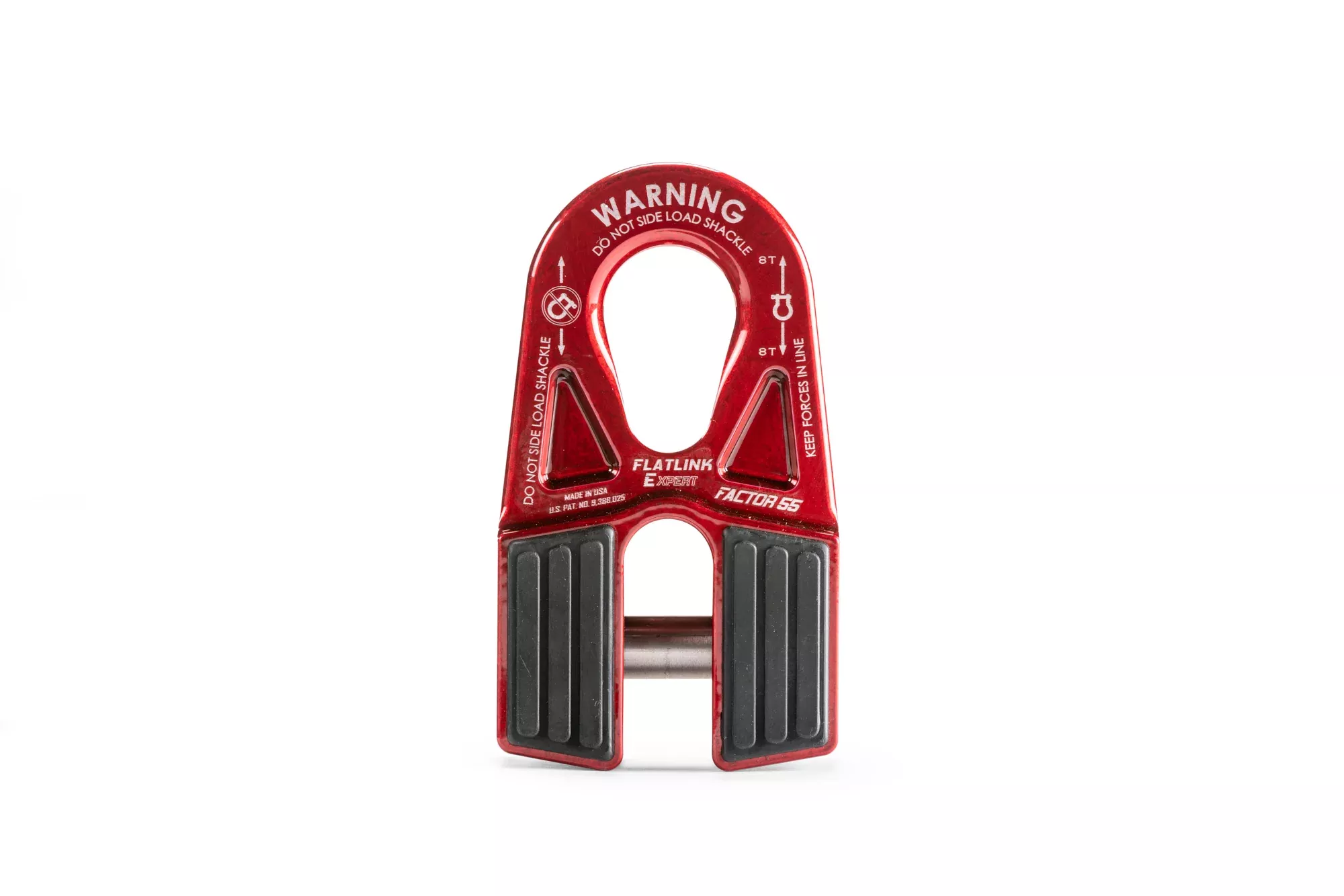 Factor 55 - Flatlink-E Expert Winch Shackle Mount Red