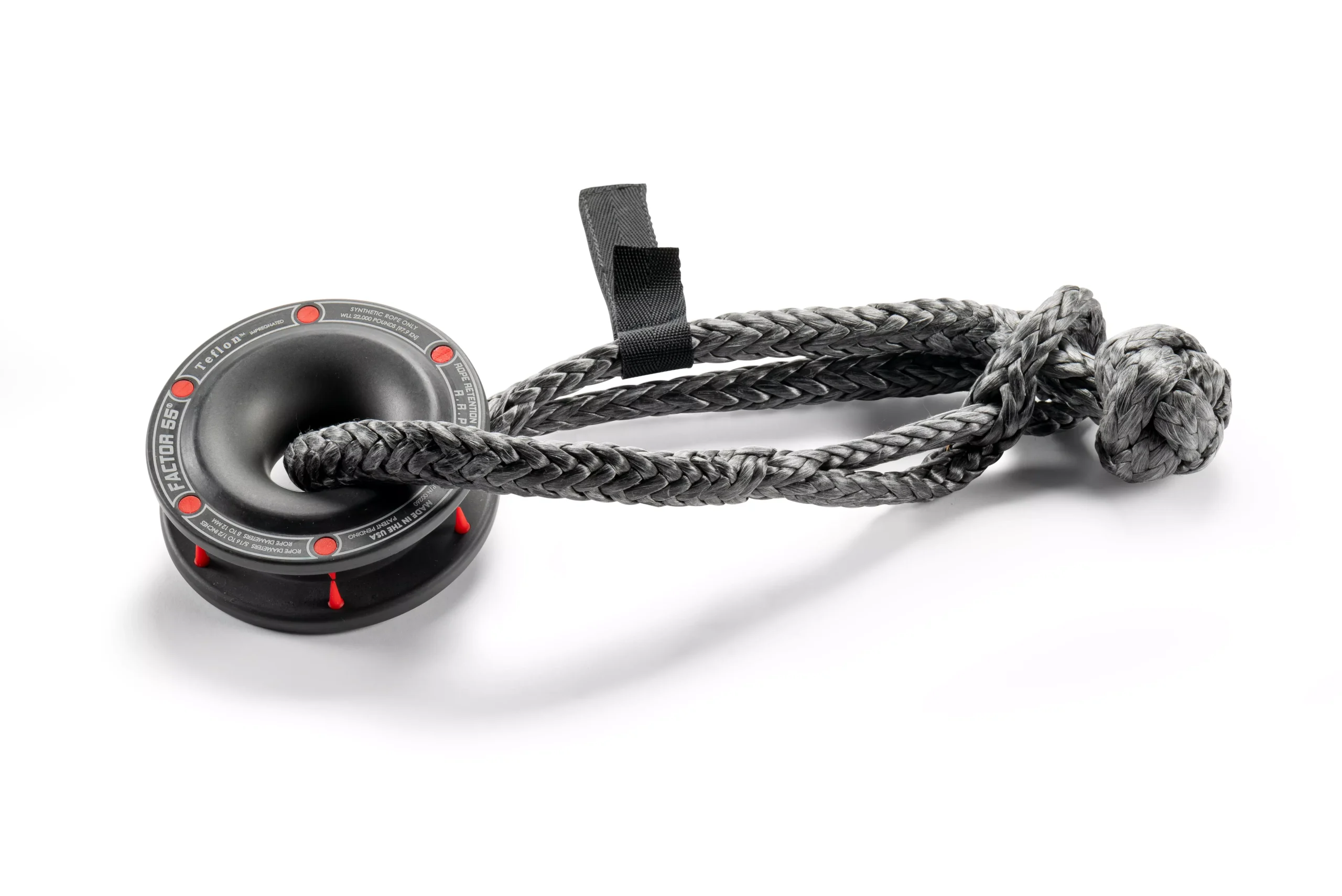 Factor 55 - Rope Retention Pulley w/ Soft Shackle Combo