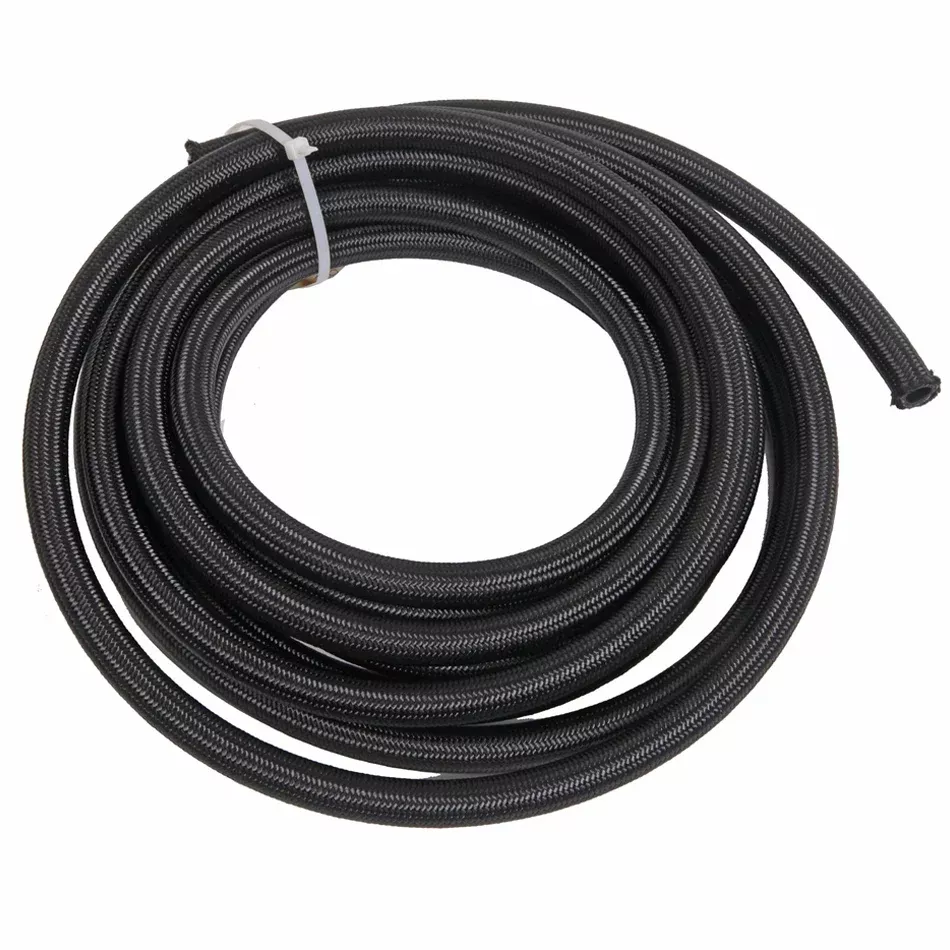 Fragola Performance Systems - #8 Blk Nylon Race Hose 15ft