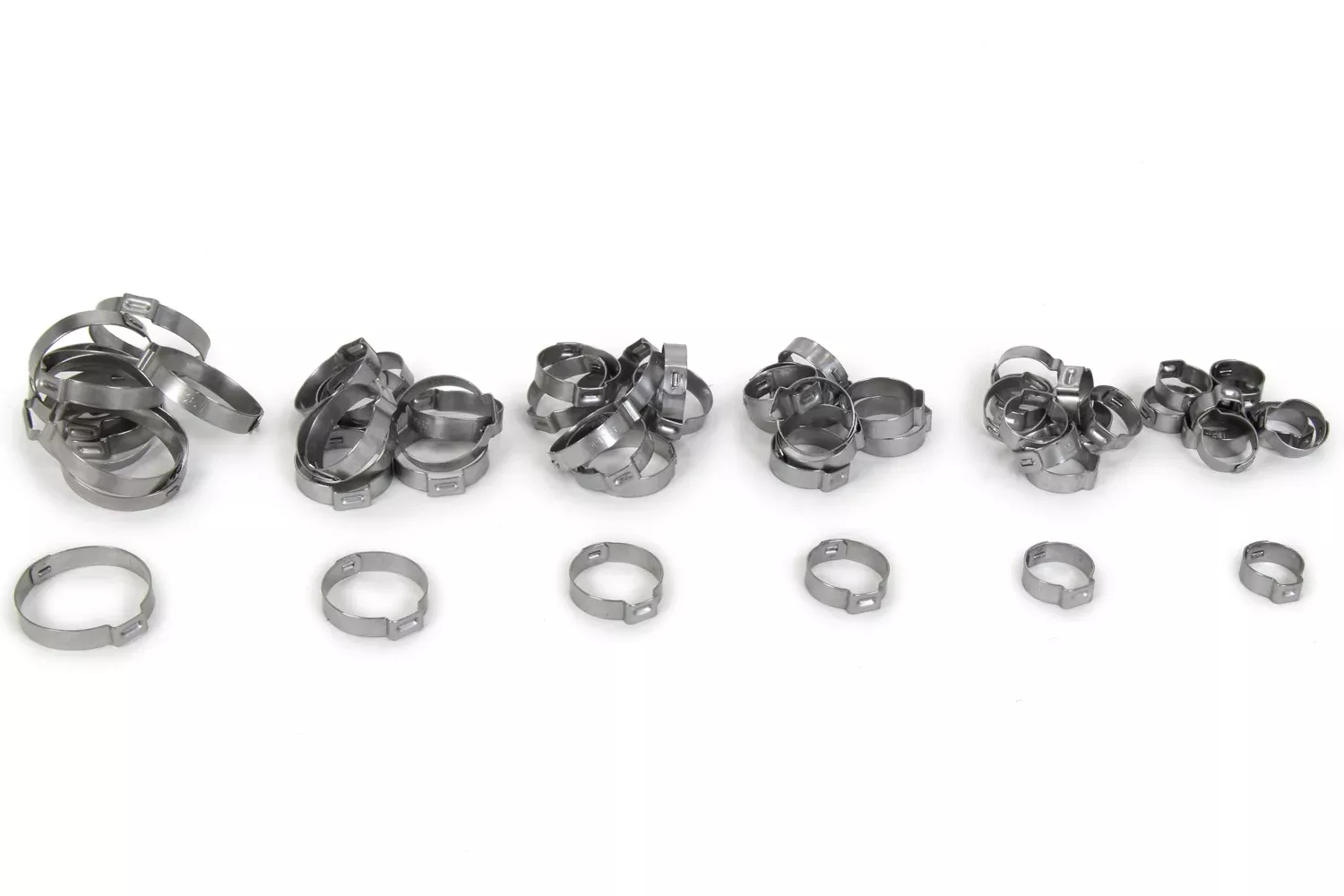Fragola Performance Systems - Push Lock Clamps 50pk 10-Each4an - 12an