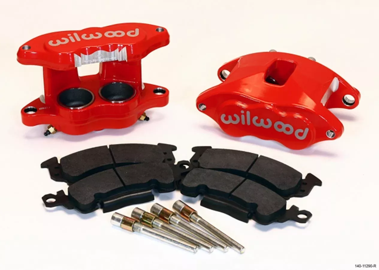 Front Caliper Kit D52/ Big GM Red Powdercoat