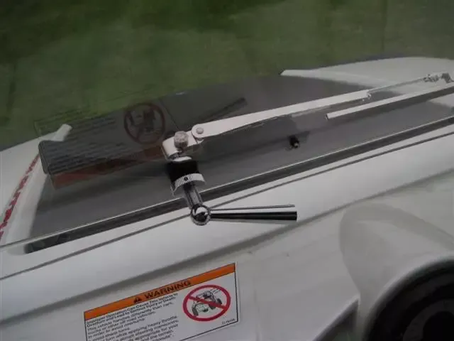 HAND OPERATED WIPER AND BRACKET