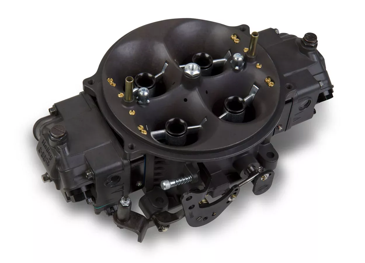 Holley - 1250 CFM - 4500 - Mechanical Secondaries - Hard Core Gray - Gasoline