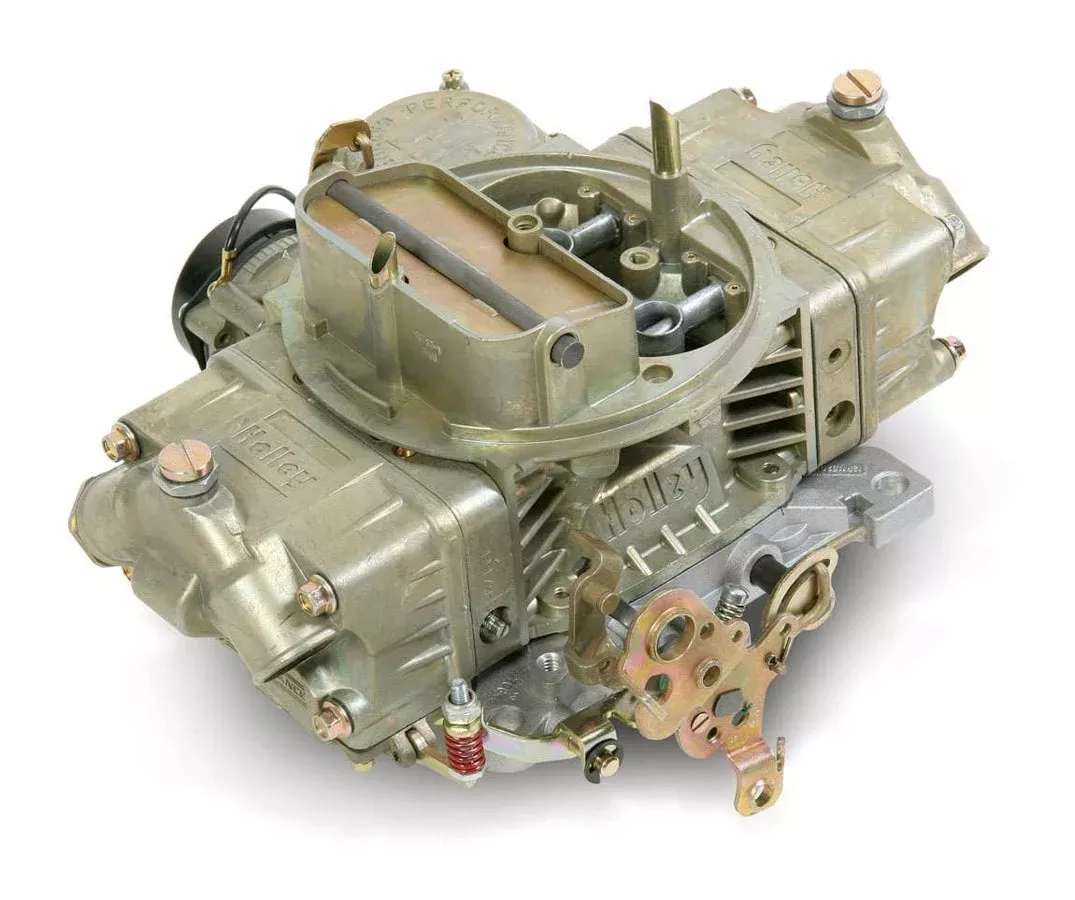 Holley - 650 CFM - 4150 - Vacuum Secondaries - Gold Dichromate - Gasoline