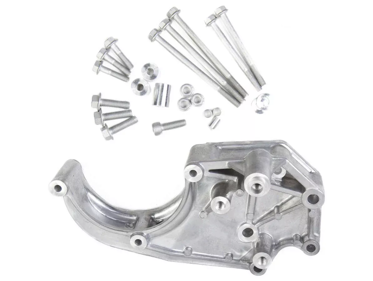 Holley - LS High-Mount A/C Accessory Drive Bracket - Fits Sanden SD508 or SD7 Comp.