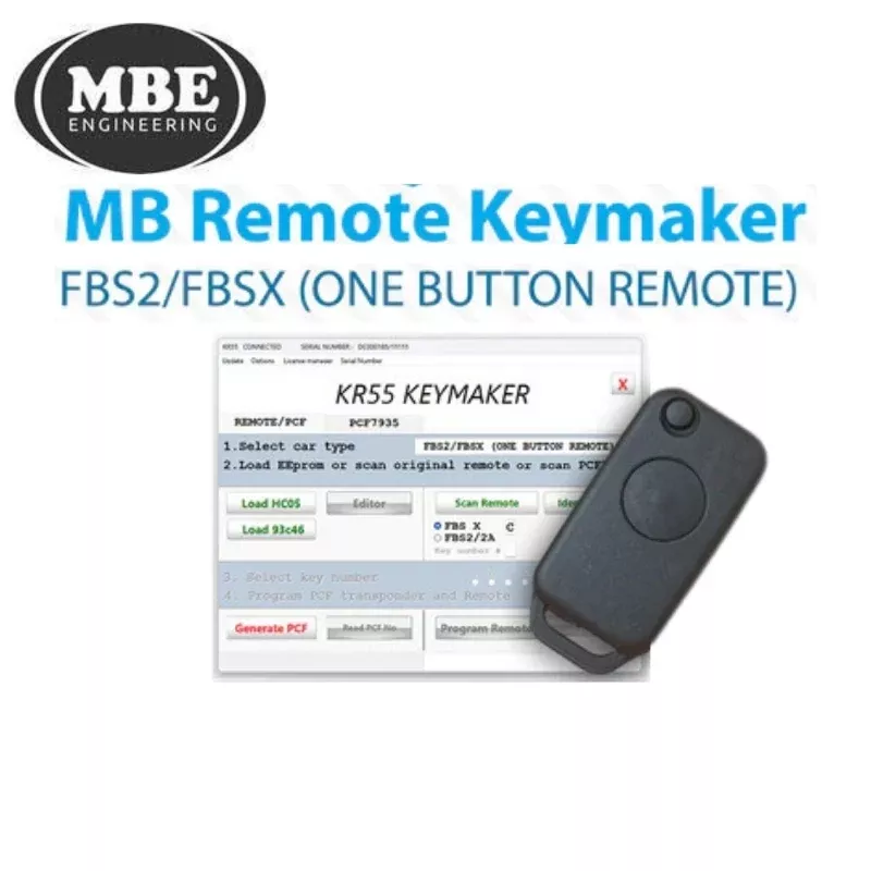 MBE - FBS2/FBSX (One Button Remote) License