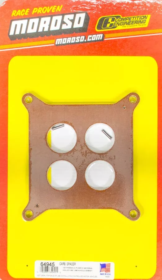 Moroso - 4-Hole Phenolic Spacer