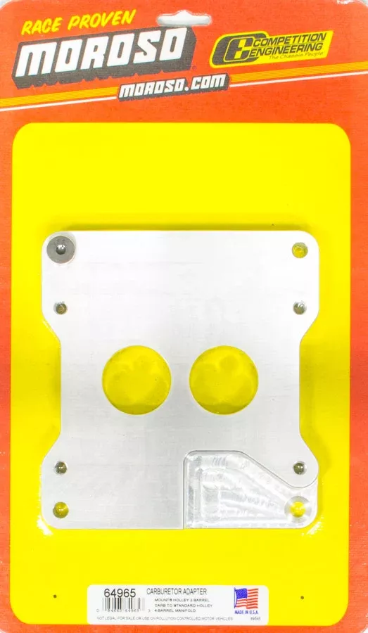 Moroso - Carburetor Adapter