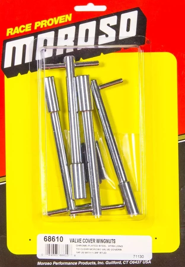 Moroso - Chrome V. Cvr Wing Nuts