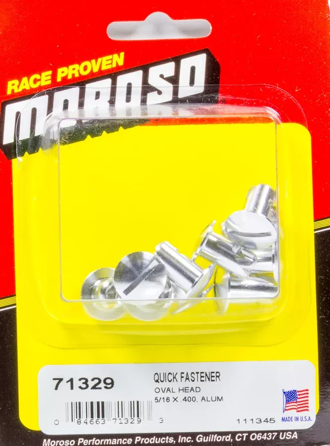 Moroso - Oval Head Quick Fastener 5/16 x .400